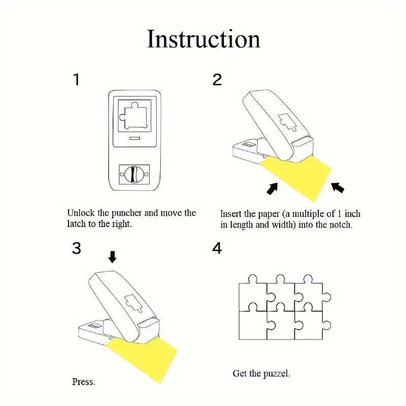 DIY Jigsaw Punch for Crafting - Perfecto para cortes precisos y proyectos creativos