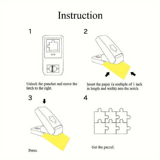 DIY Jigsaw Punch for Crafting - Perfecto para cortes precisos y proyectos creativos