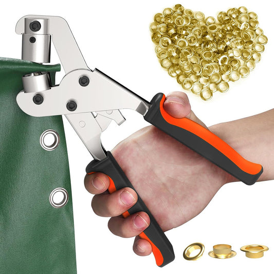 GripTool™ – Kit Perforador Multiuso con Anillas Metálicas