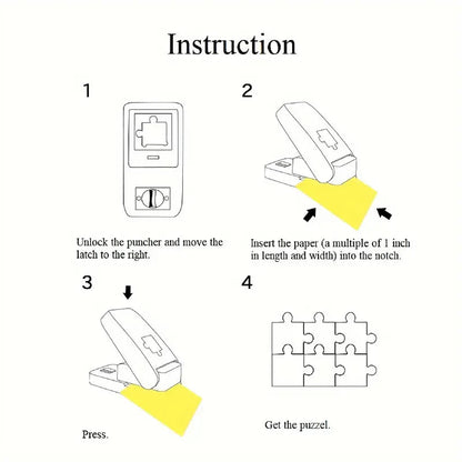 DIY Jigsaw Punch for Crafting - Perfecto para cortes precisos y proyectos creativos