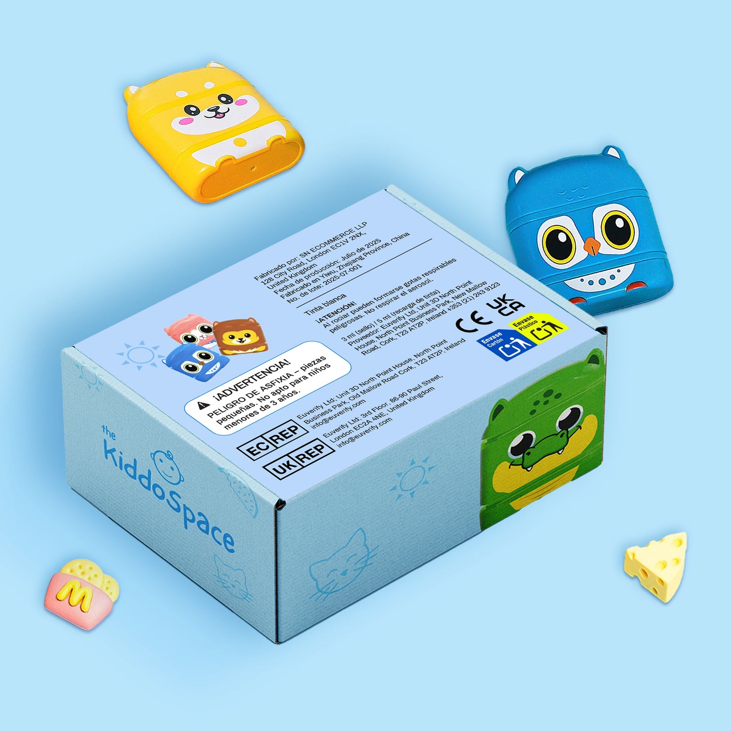 KiddoSello™ - Sello de Nombre Personalizado